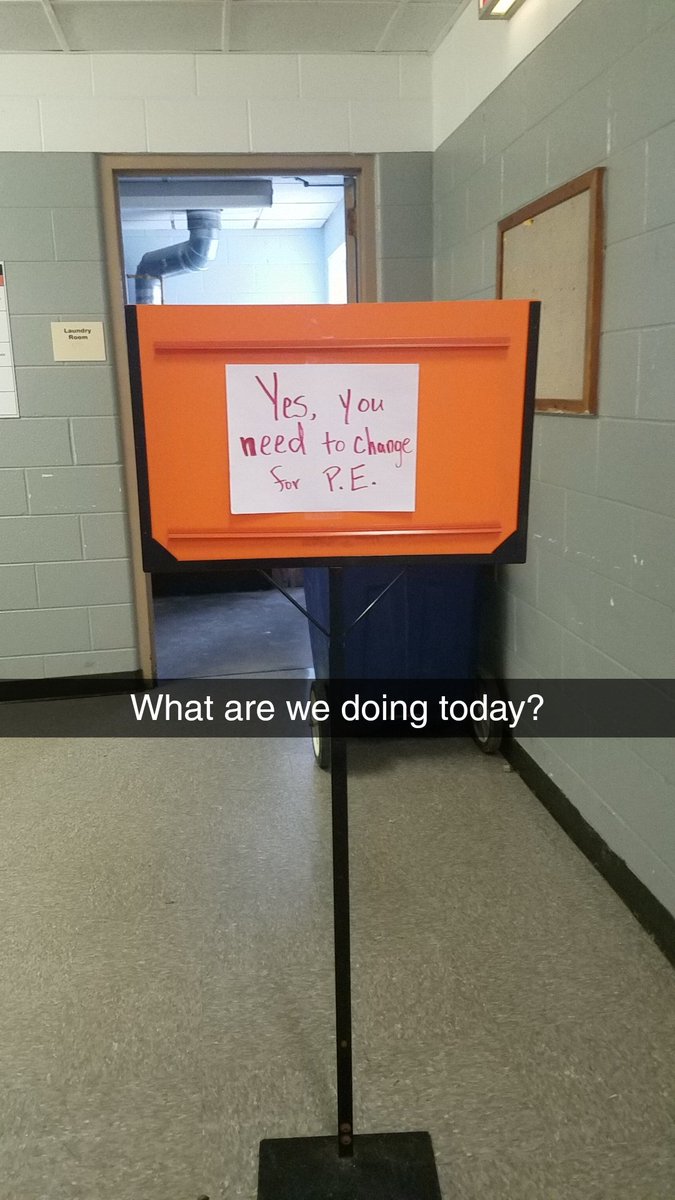 DrBLovesPE's tweet photo. If I had a penny for every time I heard one of these 2 questions... #idberich #truestory #CSMSPE #DRBLOVESPE #MSPhysed #ilovemyjob https://t.co/iggHt43CcH