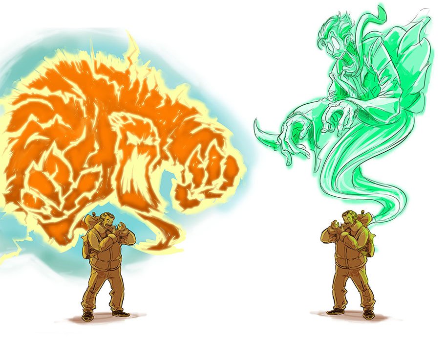 XtrmJonat's tweet photo. Spectral Ridge #ghost #Megalowcomics #conceptart #characterdesign https://t.co/KVHtA0VmDF