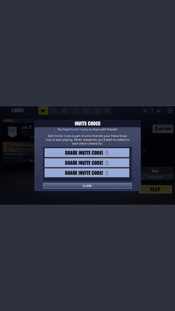 Enter invite code fortnite Enter invite code fortnite