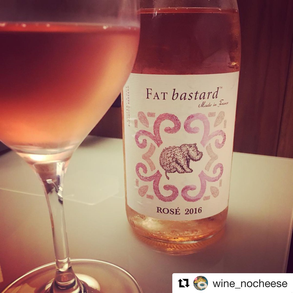 Sorry, it’s all about the pink tomorrow! #NoGreenHere #FATbastardWine #FATbastard #StPatricksDay #Rosé #RoséAllDay