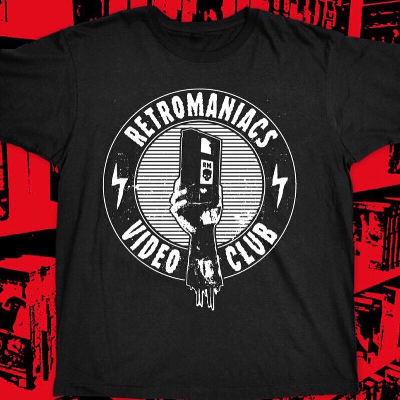 ultratrash666's tweet photo. Retromaniacs Video Club - Tshirt and Clubcard new in stock! 📼💀
.
https://t.co/R9kfaD7BlN
.
#ultratrash #filmretroshop #videos #vhs #retromania #retromaniacs #videoclub #video #love #retro #trash #80s #clothing #tshirts #cotton #horrorlifestyle https://t.co/F7mH8yeWUL