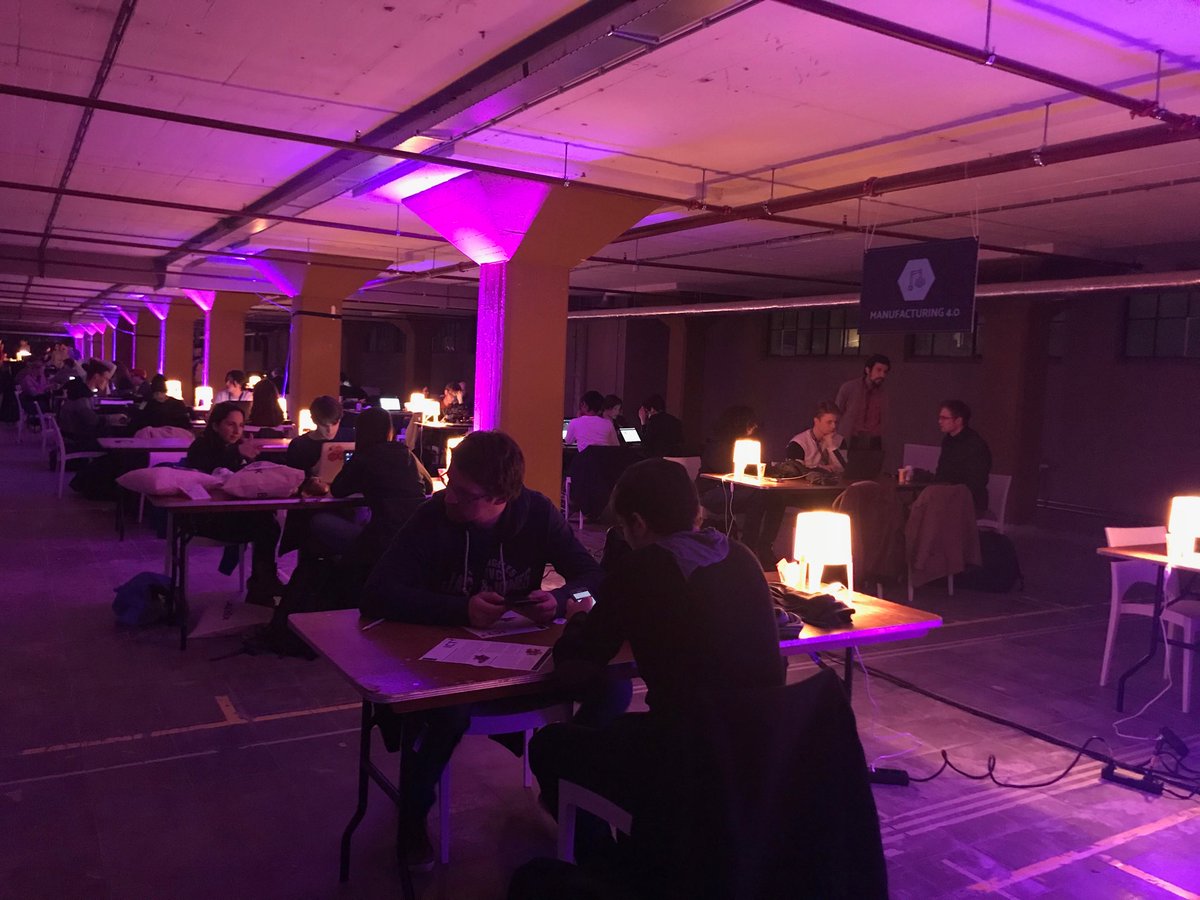 joinhex's tweet photo. Some teams are already brainstorming at #HEX2018 #hackathon #strijp #Eindhoven #brabant #veemgebouw https://t.co/Em48AoULDQ