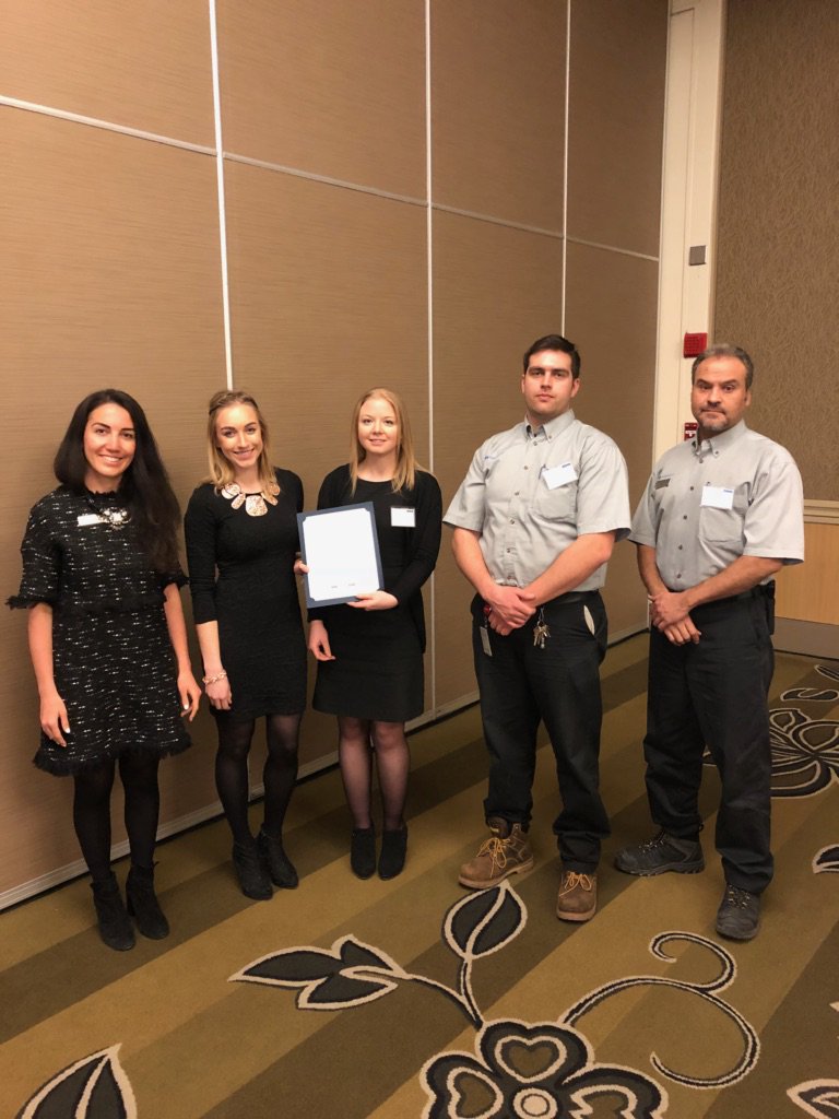 BOMACalgary's tweet photo. Triovest team at Centrium Place received their @BOMA_BEST Platinum Certification at the #BOMA March Luncheon yesterday. Congratulations achieving BOMA BEST’s highest level! @Triovest https://t.co/9Ur7JijfqV