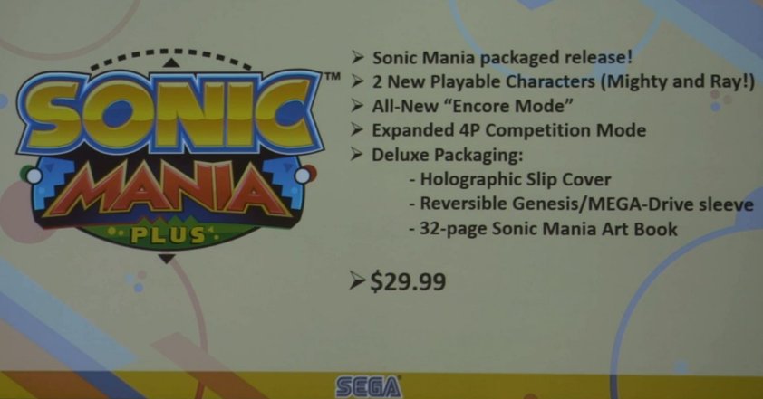 O SENSACIONAL SONIC MANIA PARA MEGA DRIVE! 