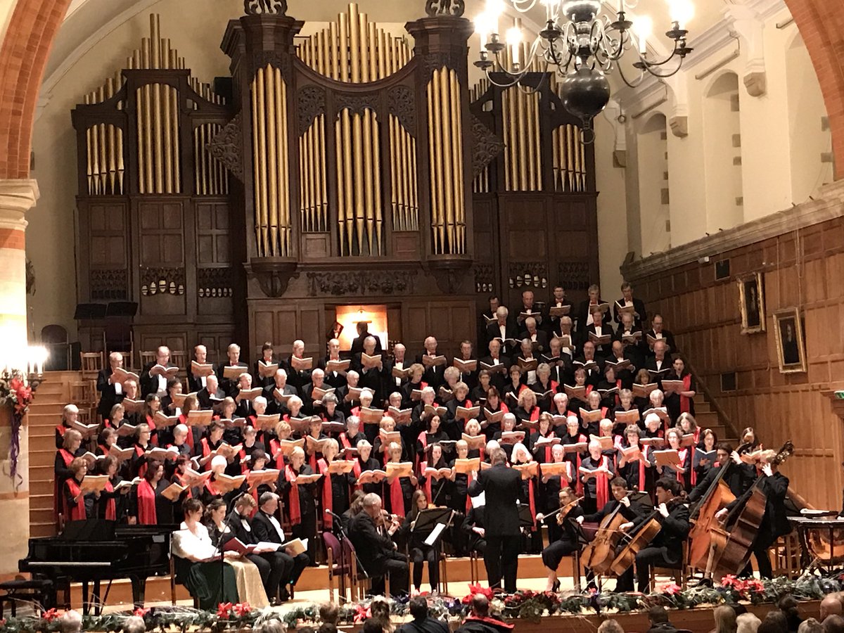<a href="/choralhour/">choralhour</a> Hi everyone. We are a mixed choir of 120 voices and we celebrated our 150th anniversary last year! We have close links to #rugbyschool and perform 3 concerts a year. #choralhour
