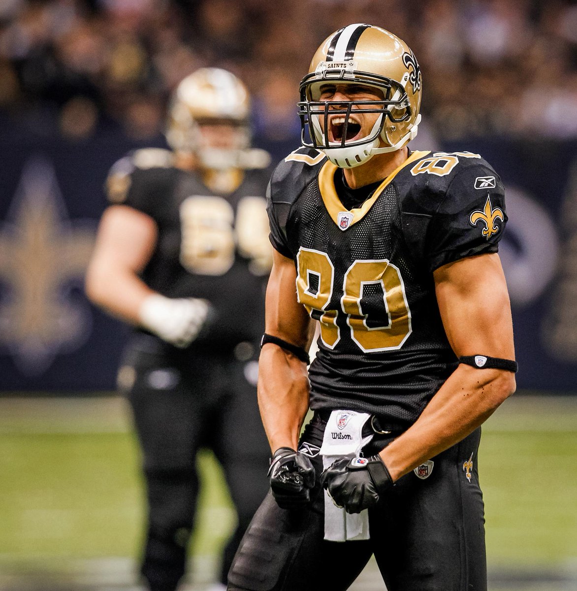 packers's tweet photo. Over eight NFL seasons, @TheJimmyGraham has registered 556 receptions for 6,800 yards (12.2 avg.) and 69 touchdowns (No. 4 in NFL history among tight ends).

Check out his photos 📸: https://t.co/qsbzLEIrAl https://t.co/wKkpjLDGgA