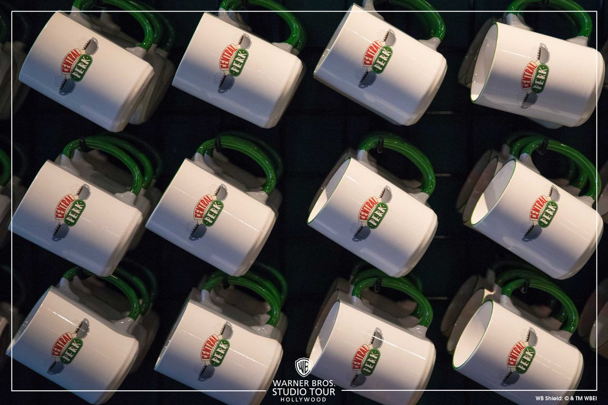 wbtourhollywood's tweet photo. A Studio Tour wouldn't be complete without a coffee from #CentralPerk! You can even purchase a souvenir mug and take a little @FriendsTV home with you. https://t.co/FIwd0fCxxI
