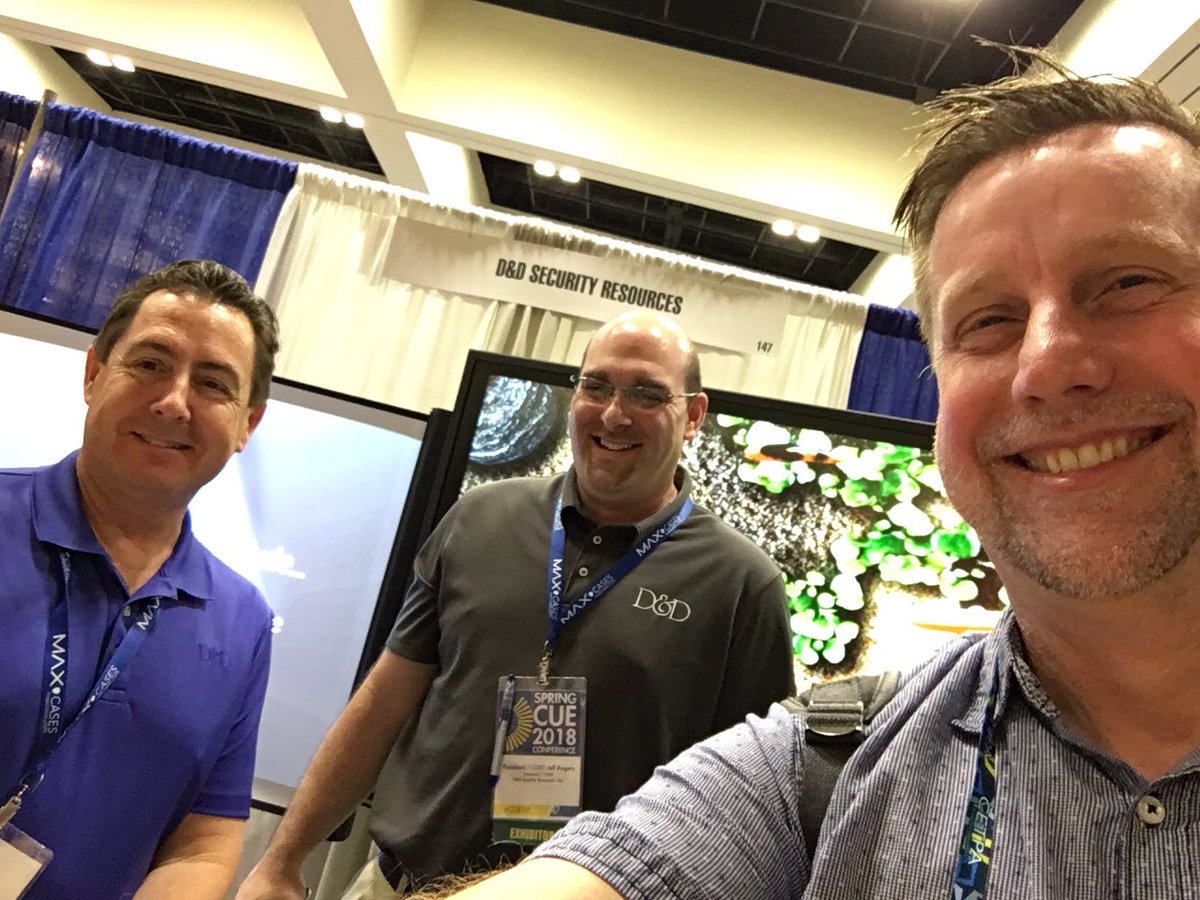 Thank you to our partners in student learning!  You make a difference!  <a href="/SantaAnaUSD/">Santa Ana USD</a> #CUE18 @DDSecurity