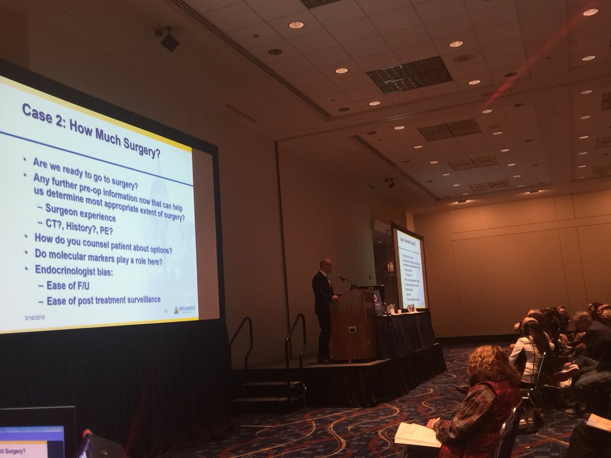 AmThyroidAssn's tweet photo. Thank you to the prestigious ATA faculty for an EXCELLENT symposium! #thyroid2018 @AmThyroidAssn #ENDO2018 https://t.co/X8BG1NOXcm