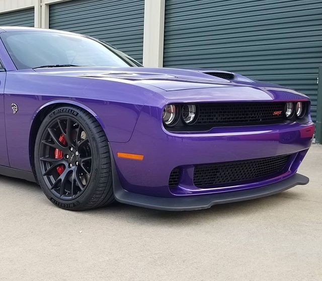 SpaceCityLX's tweet photo. What’s your weekend look like?
.
: @1badplm
.
#frontendfriday 
#mopar 
#plumcrazy 
#Hellcat 
#6speed 
#spacecitylx 
#lonstarmoparfest 
#srt
#challenger 
#h&amp;rsprings 
##whiteheadmotorsports 
#michelinps4s 
#jltperformance 
#supercharged https://t.co/YchBVdC1gL https://t.co/OgwzJ68Sph