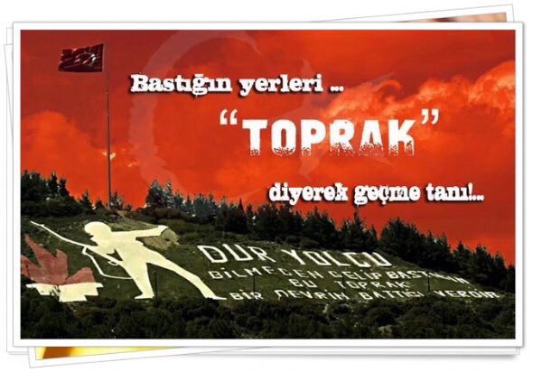 “Vurulup, tertemiz alnından, uzanmış yatıyor, 
Bir hilal uğruna yarap ne güneşler batıyor. “
Mehmet Akif ERSOY 

18 Mart Çanakkale Zaferi’nin 103. yılında tüm şehitlerimizi rahmet ve minnetle anıyoruz. #Çanakkale103YıllıkDestan