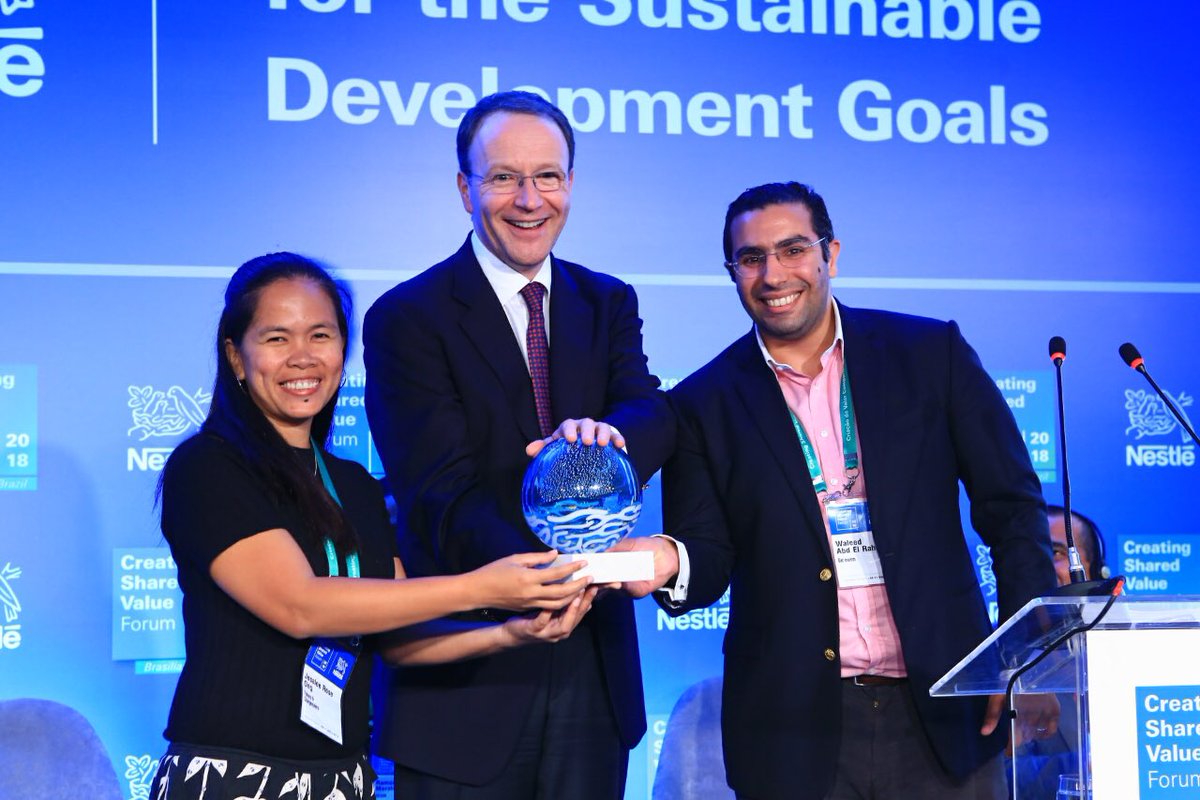 Ashoka's tweet photo. A HUGE and heartfelt congratulations to our *joint* #CSVPrize 2018 Winners @GetMumm and Fishers &amp; Changemakers and our Runner Up @inkamoss! Thank you for your commitment to creating shared value  🙏🏼🏆🌎 #CSVforum https://t.co/EHxBhLLabi