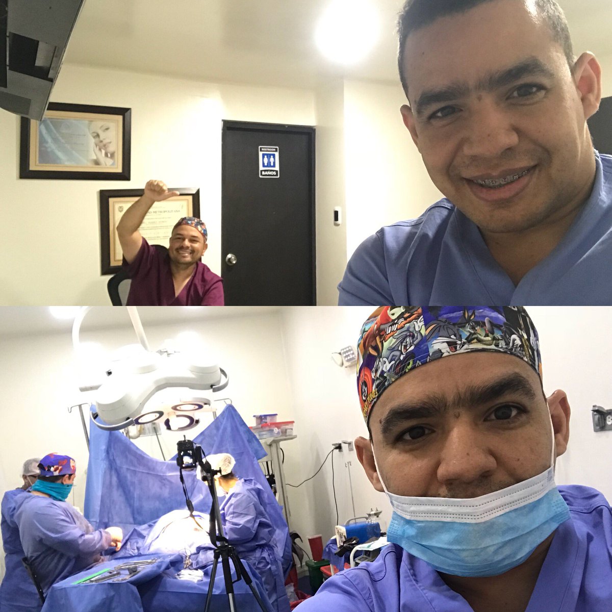 Sabasgo's tweet photo. Culminando jornada qx gracias a Dios ... #Anesthesiology #surgeryplastic https://t.co/iHsA6FHImL