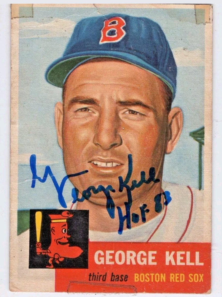 fenway1912's tweet photo. George Kell #RedSox #rediscovertopps https://t.co/QXhxoqJ4GS