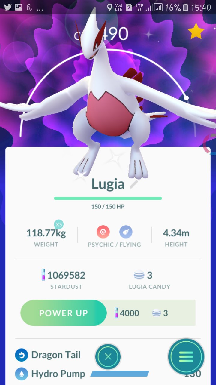 Pokémon GO Hub on X: Trainers, Lugia is again appearing in raid