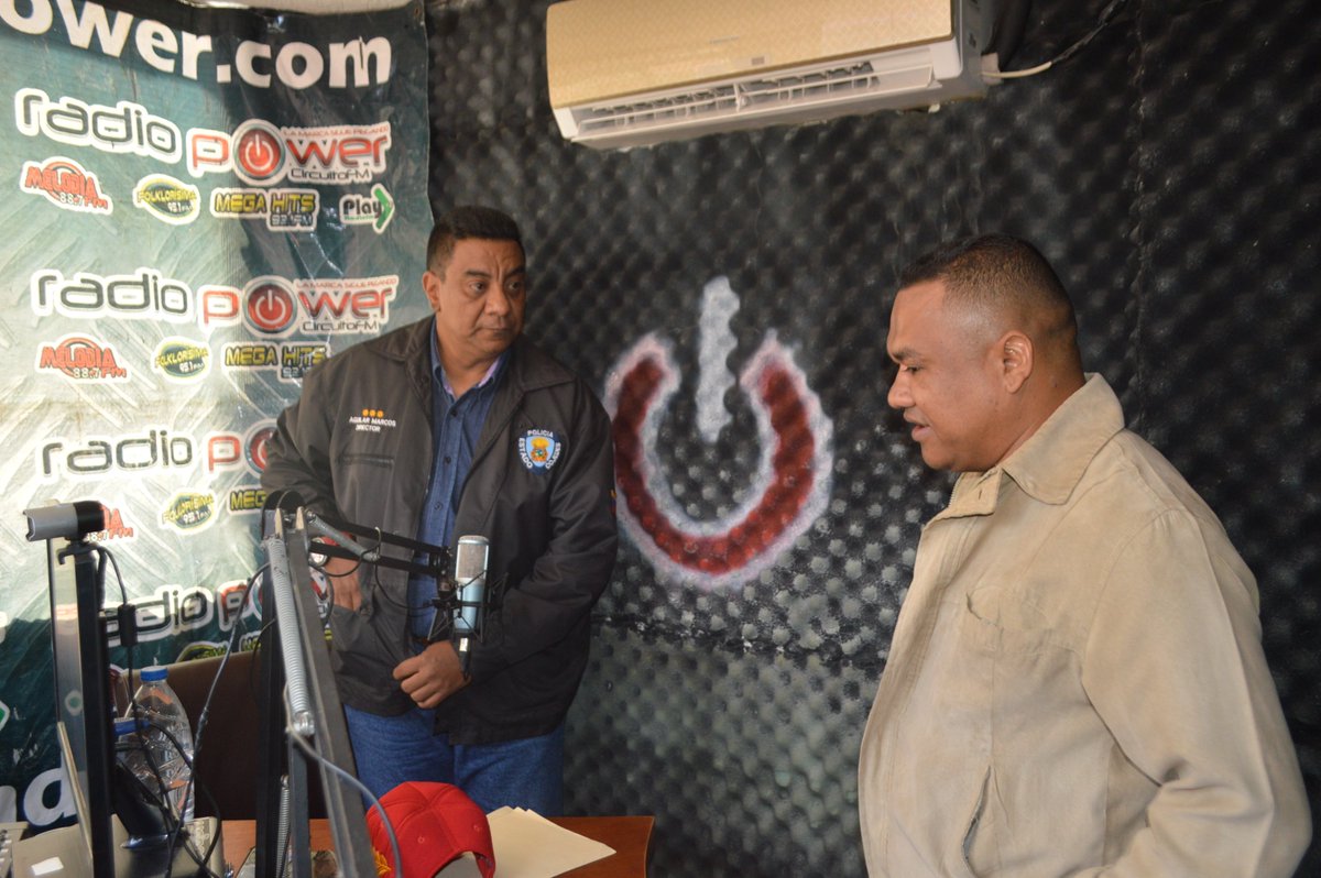 PoliciaCojedes's tweet image. El Secretario del Poder Popular Para la Seguridad Ciudadana (Comisario General del SEBIN) Marcos Tulio Aguilar, Retoma Plan de Acoplamiento Preventivo bajo las ondas hertzianas del Circuito FM de Radio Power en el Municipio Falcón (Tinaquillo)