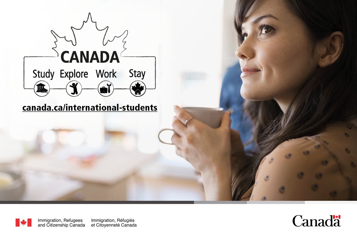 CitImmCanada's tweet photo. In Canada on a study permit? Learn how to turn your temporary stay in Canada into a permanent one. See what programs you could be eligible for: https://t.co/jaN1PWLeE1 https://t.co/oJA5gTe9pk