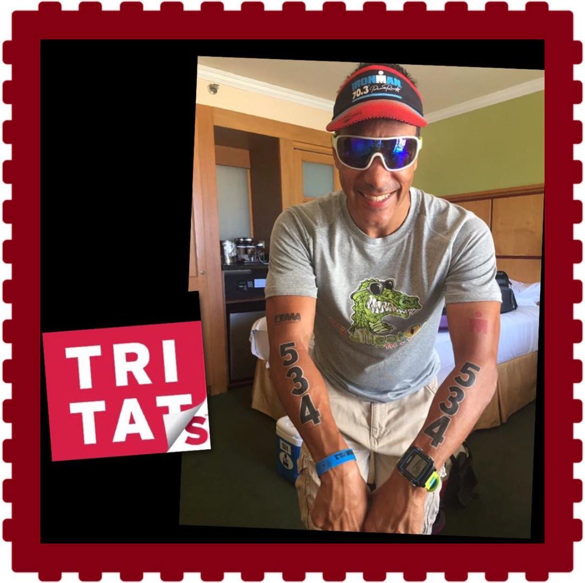 We're wishing the #pralligators and all the athletes of #ironman703puertorico our fastest and our best thoughts for Sunday! #Tritats #IronTats #SwimBikeRun #triathlon #SkipBodyMarking #IronmanTri #LookLikeAPro