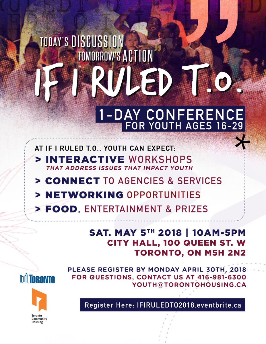 Bwim416's tweet image. @TOHousing and @cityoftoronto Six annual #iirto Youth Summit coming your way May 5th! Come thru and hear our squad talk about Mental Health supports access and Self-care. #bwim #educate #inspire #empower #iirto18 #youth #youthweek #civicengagement  #HaveYourSay #whatwouldyoudo
