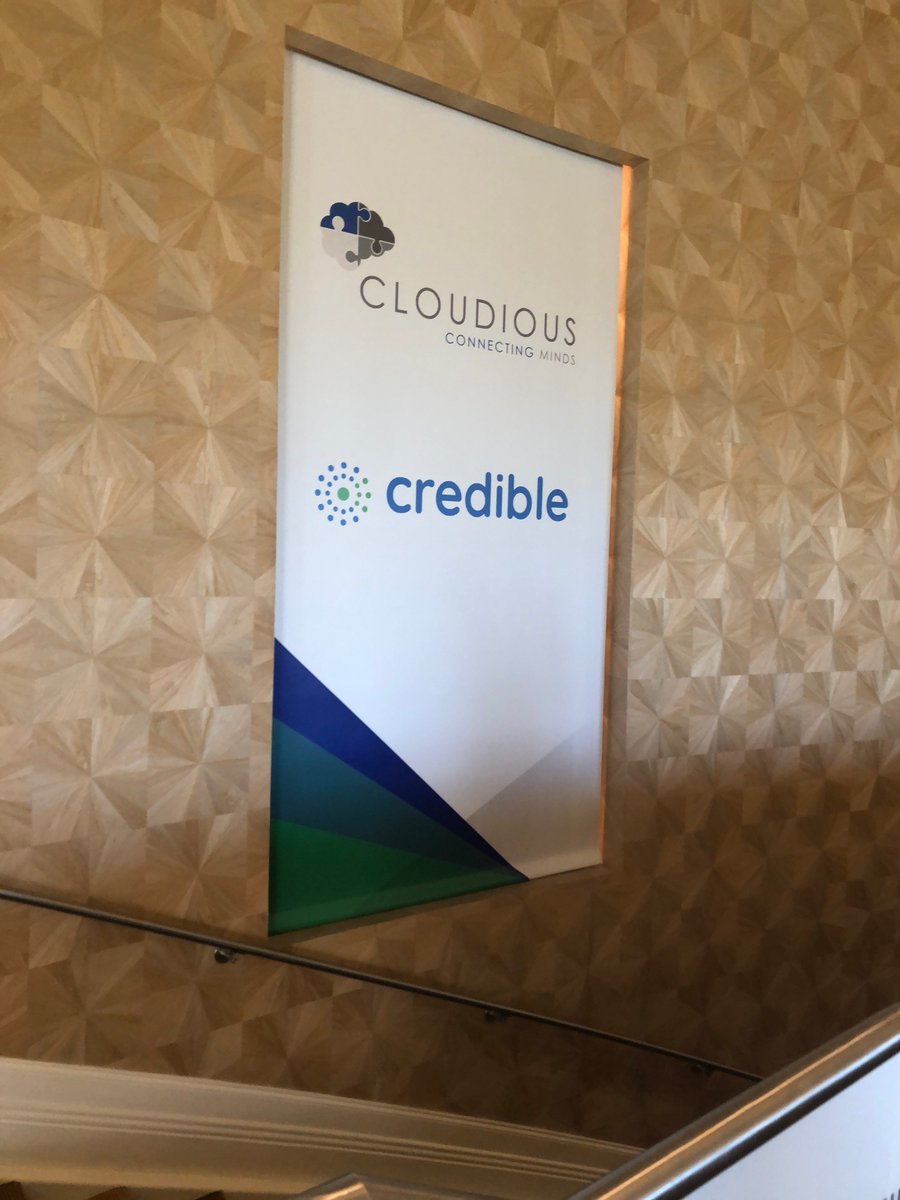 CloudiousL's tweet photo. ##VMSALive2018 officially comes to a close.  @CloudiousL has been honored to be a Visionary Sponsor.  Thanks to @JeannineParise and @JimCoughlin for a wonderful event and your support of @Cloudious . We had a wonderful and productive time! 
@jimholc @pascalvinoth https://t.co/l7UPRD2d4E