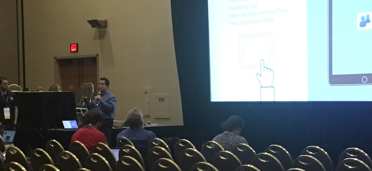 #EdTechHooliga sharing 1:1 Coaching Model <a href="/cue/">Eddy Cue</a> #OUSDCUE #CUE18