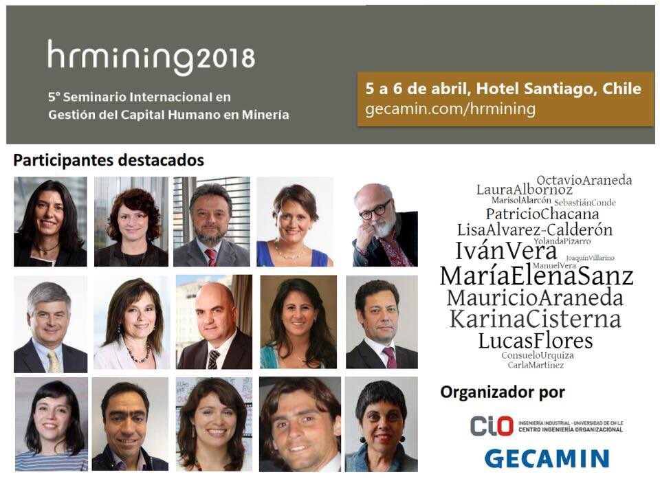 mariaelenasanz's tweet photo. #Hrmining en Santiago el próximo mes de abril @Gecamin @CAP_Mineria @CAP_CL https://t.co/KLjIqd41Qe