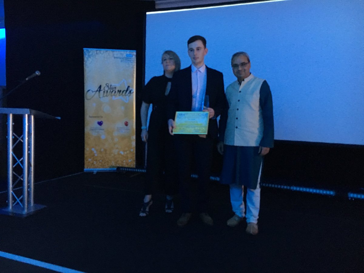 BWC_NHS's tweet photo. Our ‘Superstar Learner’ has been revealed and Jake Ramsdale, Operating Department Practitioner, will be taking the award home. Well done Jake! https://t.co/OADT5vkfMz #BWCStarAwards18 https://t.co/QKTcbaYUhw