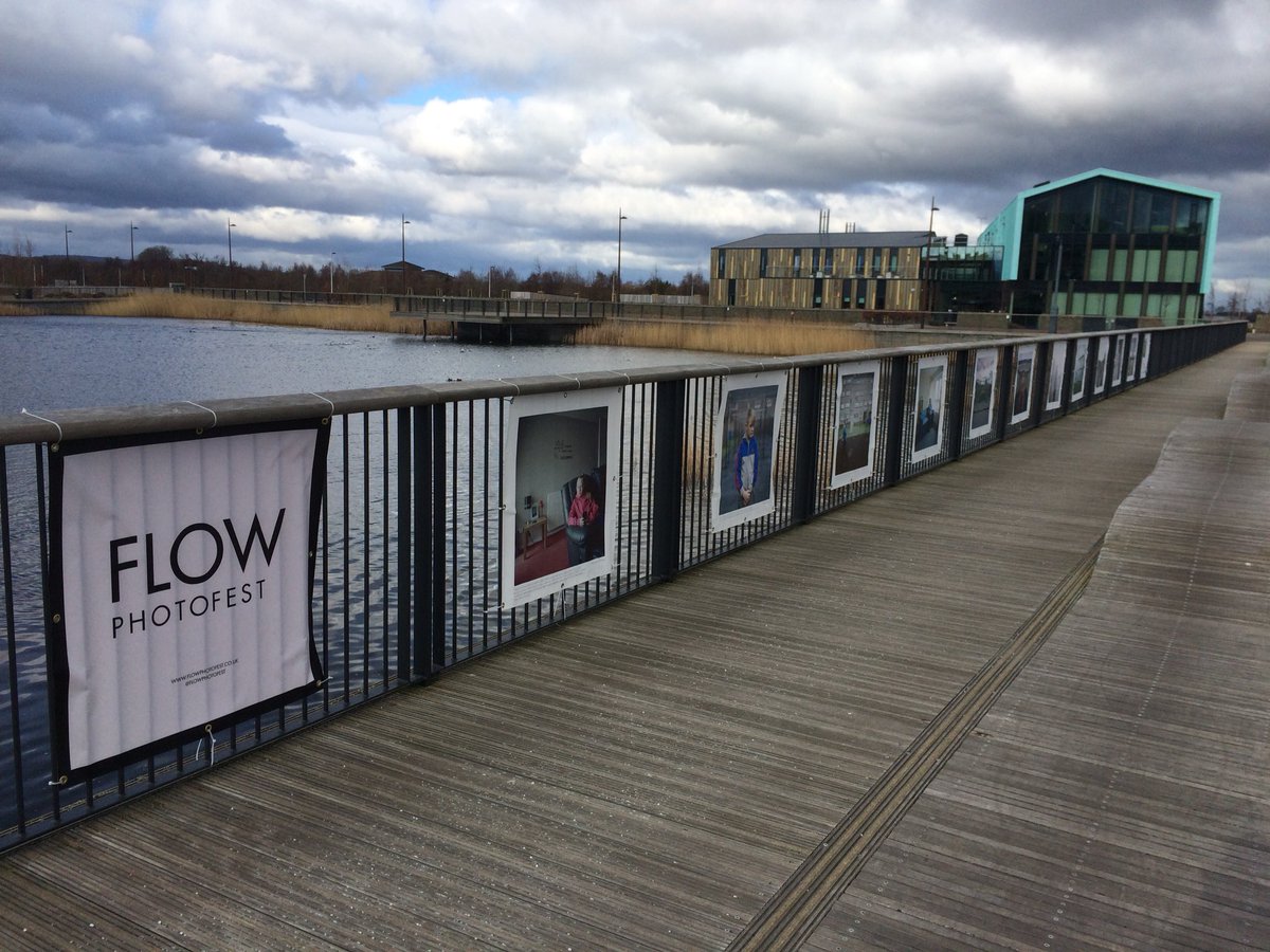 CircusArtspace's tweet photo. Great to see the @Flowphotofest bringing fantastic photographs from Margaret Mitchell to #Inverness Campus. #PublicArt #CreativeInverness https://t.co/AFrODEc2cm