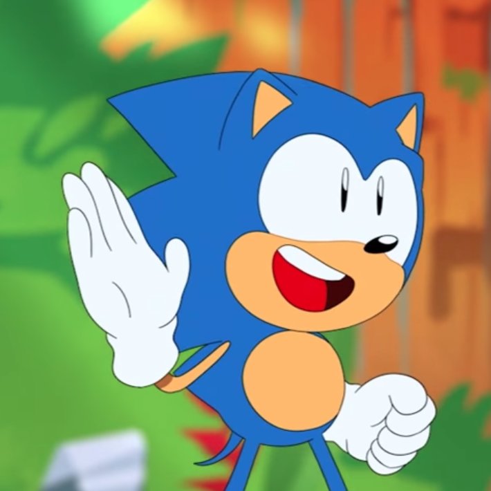 ryboflavin__'s tweet photo. Oh wow, they weren't kidding when they said Mania Adventures picks up right after Forces. #SWSX2018 #SonicTheHedgehog https://t.co/seZpAnAhGy