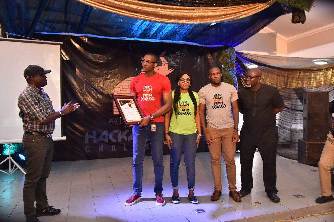 proudlymadeaba's tweet photo. Meet our 2nd runner up! https://t.co/dvIYcq0O1S 

They will be given $20,000 by Ford foundation to support and grow their business in Aba!👏🏾 👏🏾 👏🏾 👏🏾 #hackaba2018 https://t.co/z73uU5j4Dj