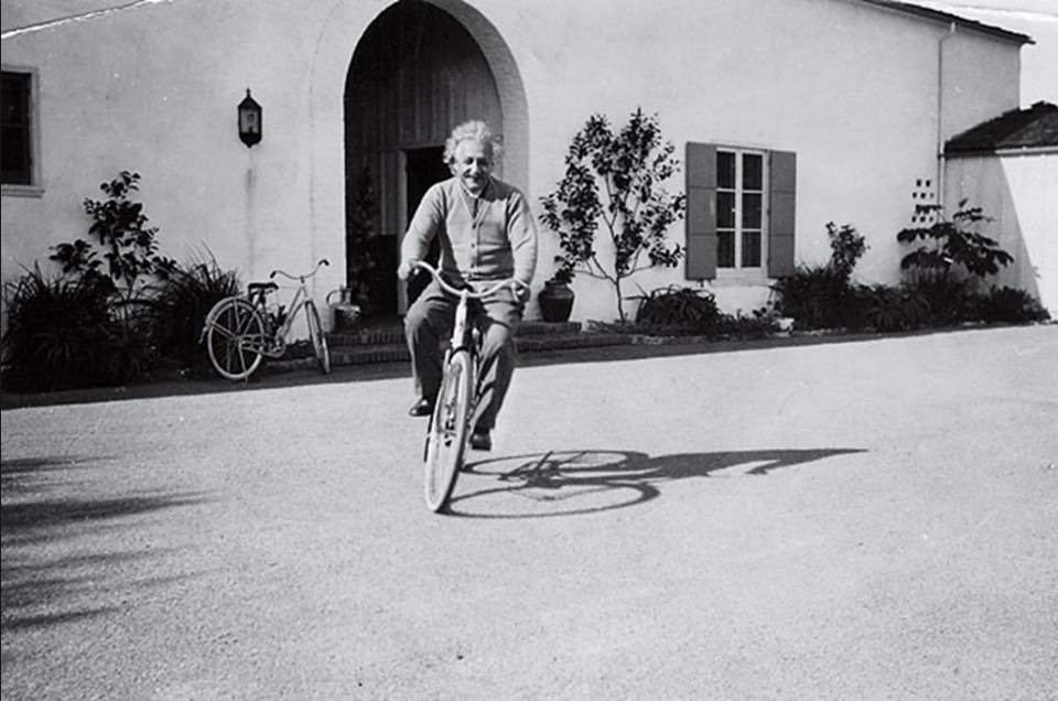 life is like ride a bicycle albert einstein