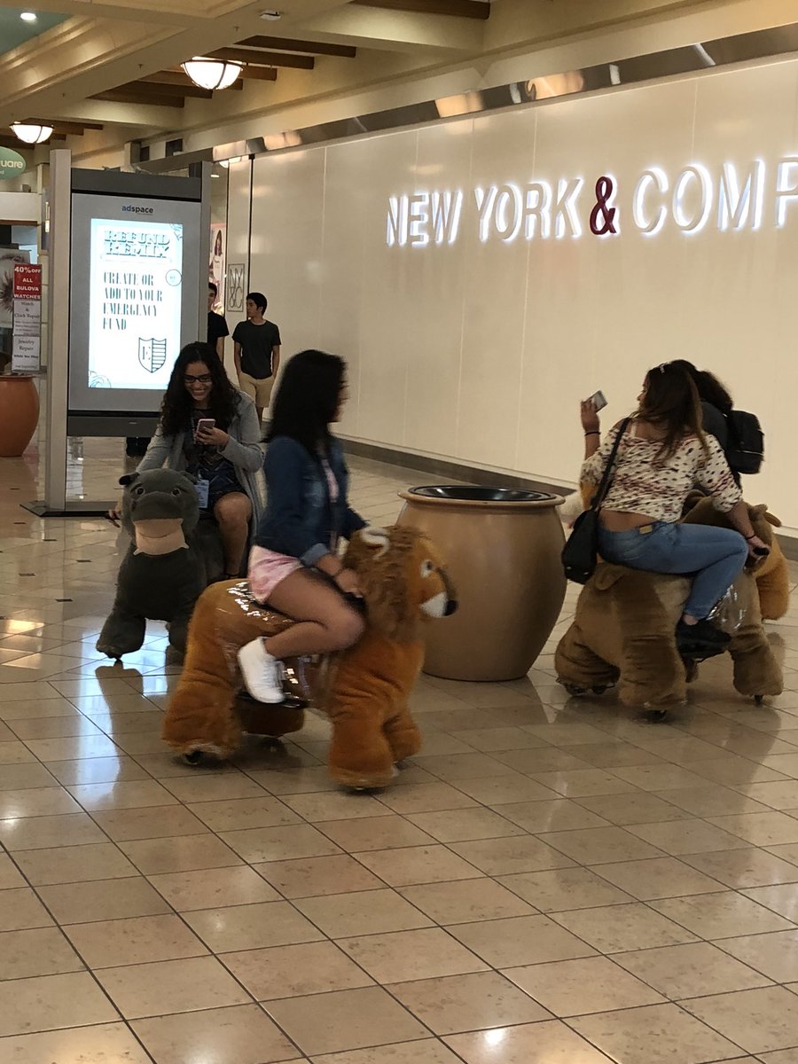 troupe_4376's tweet image. Naturally had to check out the local mall!