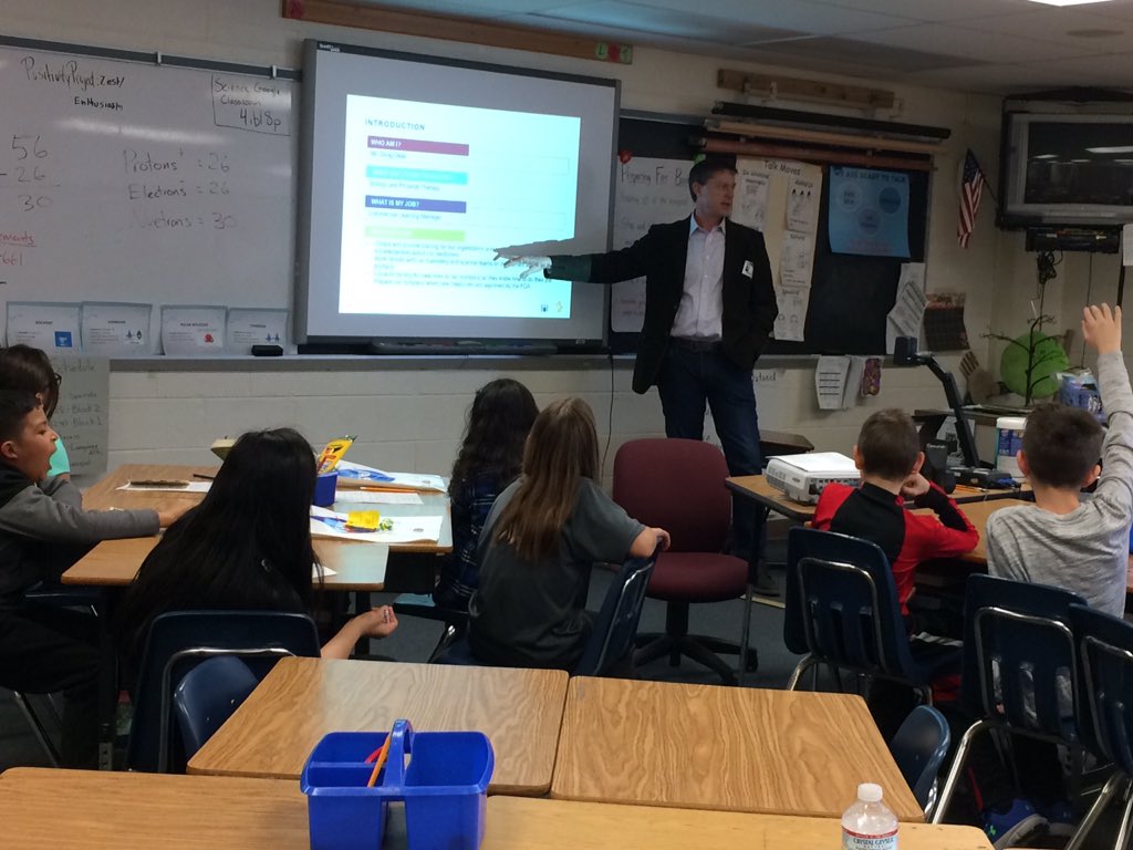 Thank you, parents, for presenting at Camelot's Career Day for grades 4-6!