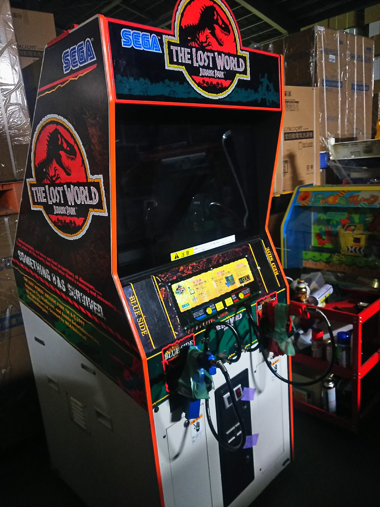 中古 アーケード セガ SEGA ザ ロスト・ワールド ジュラシック