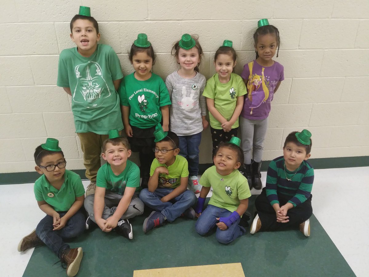 Happy St. Patrick's Day from pre-k <a href="/PineLevelES/">PineLevelES</a> . <a href="/JCPS_PreK/">JCPS Pre-K Programs</a>