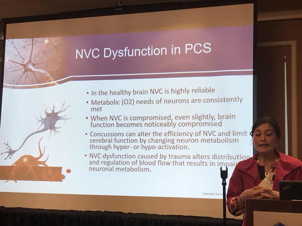 PinkConcussions's tweet photo. NVC Coupling and Dysfunction - Oral abstract by @cognitivefx Dr. Fong on Depression and fMRI and Brain Injury #pink5 #pinkTBI https://t.co/lgLjE2DngO