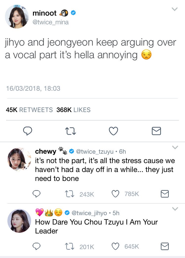 ホモ on twitter if twice were allowed personal social media a