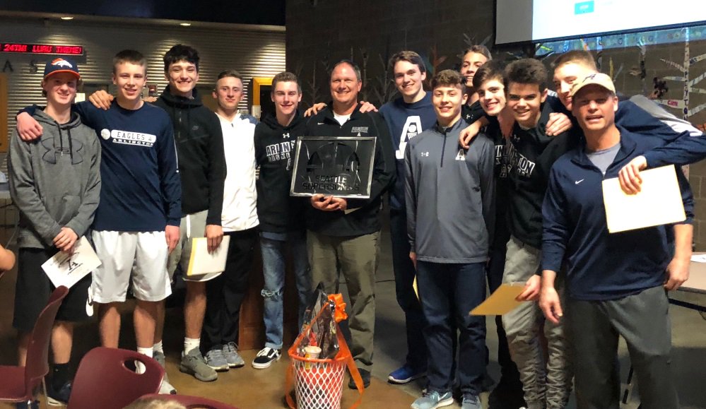 carynbrown99's tweet photo. Arlington Boys Basketball Banquet and Awards 🏆 Congrats players on a successful season 👊and thanks fans and families for your support 🙏 https://t.co/E8I07XDmKa