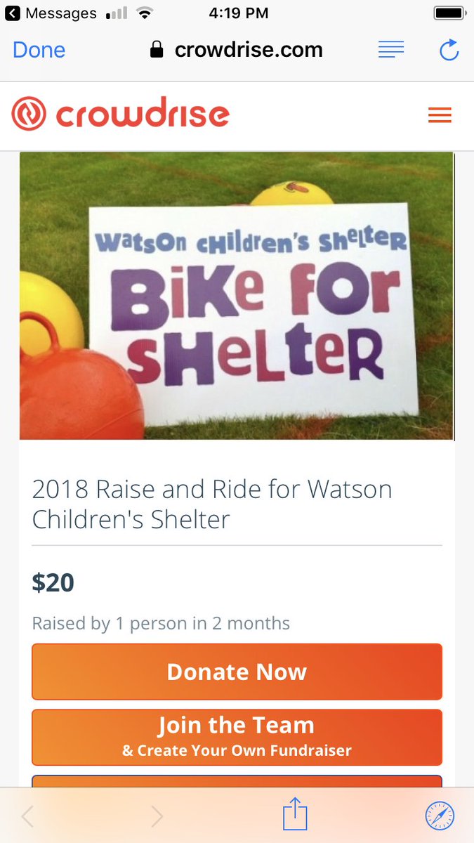 missteen_bigsky's tweet photo. Please let me know if you’re interested in attending/biking with me in the Bike for Shelter for Watson’s Children Shelter https://t.co/pPx5a1MsQr