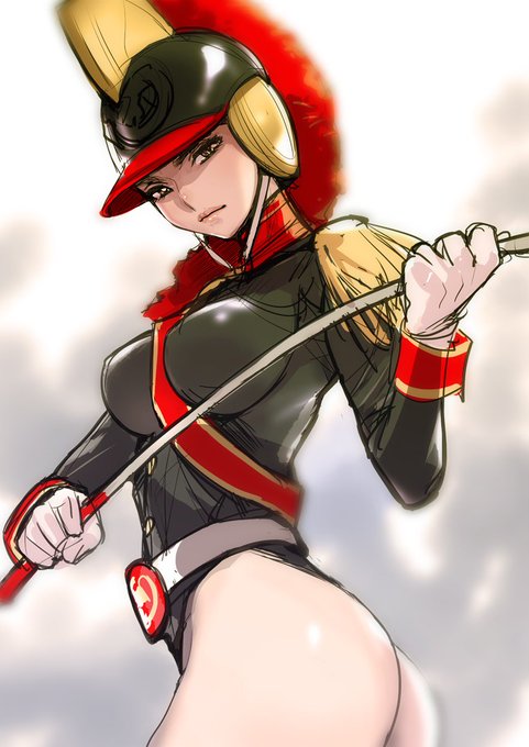 おはよーございます!

だらだらと週末を過ごさない様にと朝の落書きは…
パイスラー将軍(オリジナル←)

のんびりとがんばっていきまっしょい～!
#ブラック将軍 #ゲルショッカー #仮面ライダー #女体化 