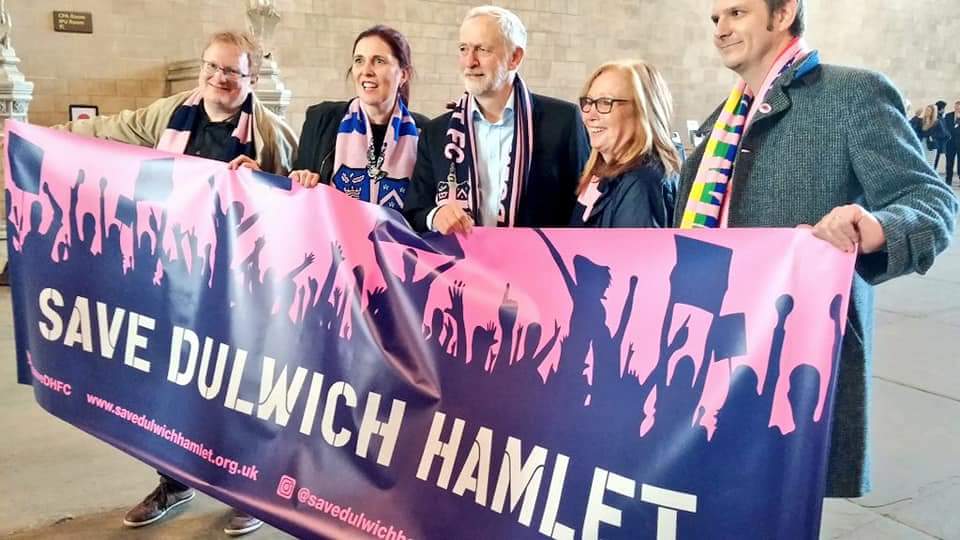 Save Dulwich Hamlet. #SaveDHFC 💖💙