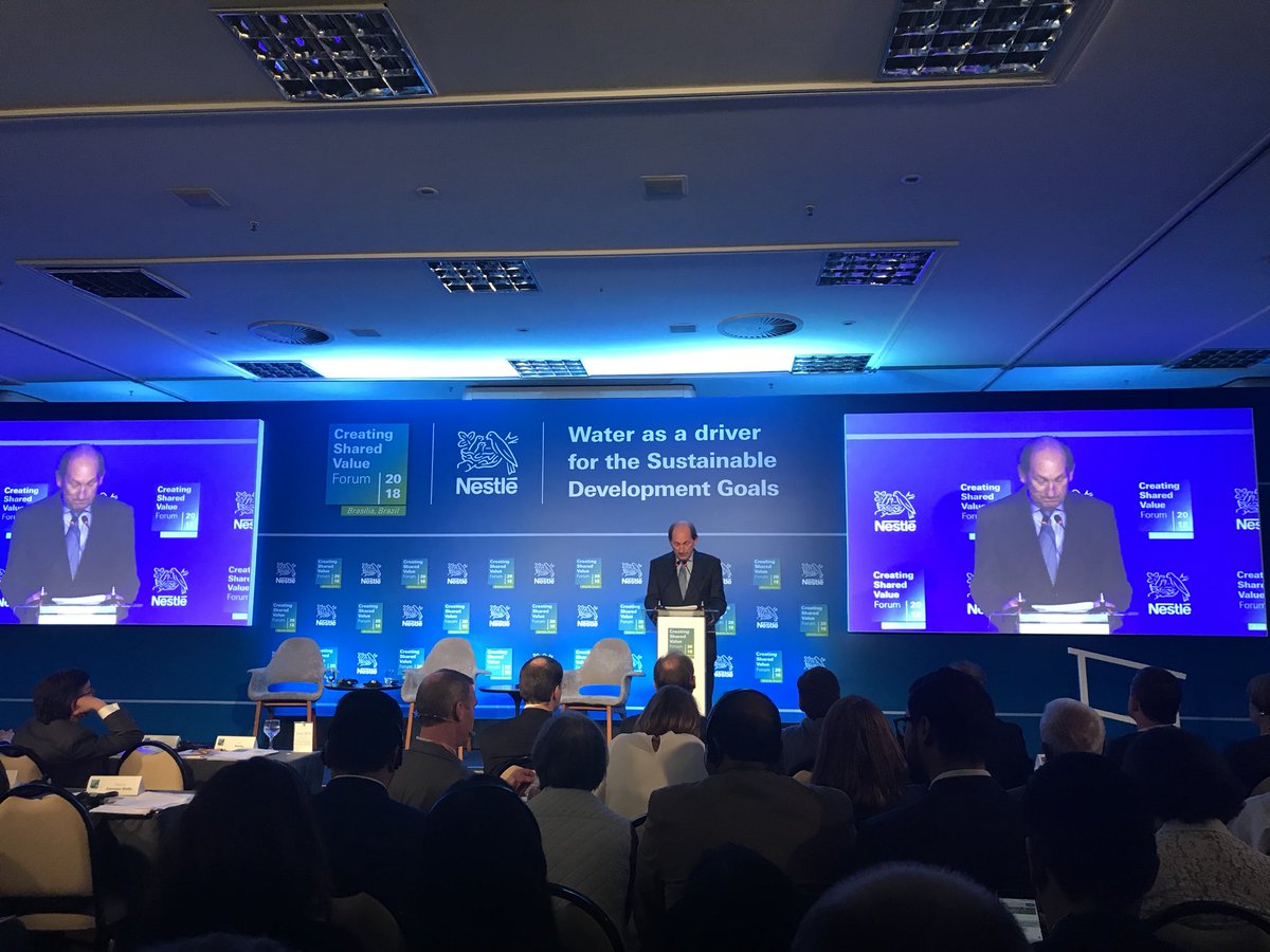 FUNDESA's tweet photo. Director Ejecutivo de @FUNDESA, @jczapata_s participa como invitado en Foro Creación de Valor Compartido 2018 organizado por @Nestle en la Ciudad de #Brasilia #CSVForum.  Este año el tema central es sobre el Agua como un conductor para los Objetivos de Desarrollo Sostenible #ODS https://t.co/ZKgTBb7eoI