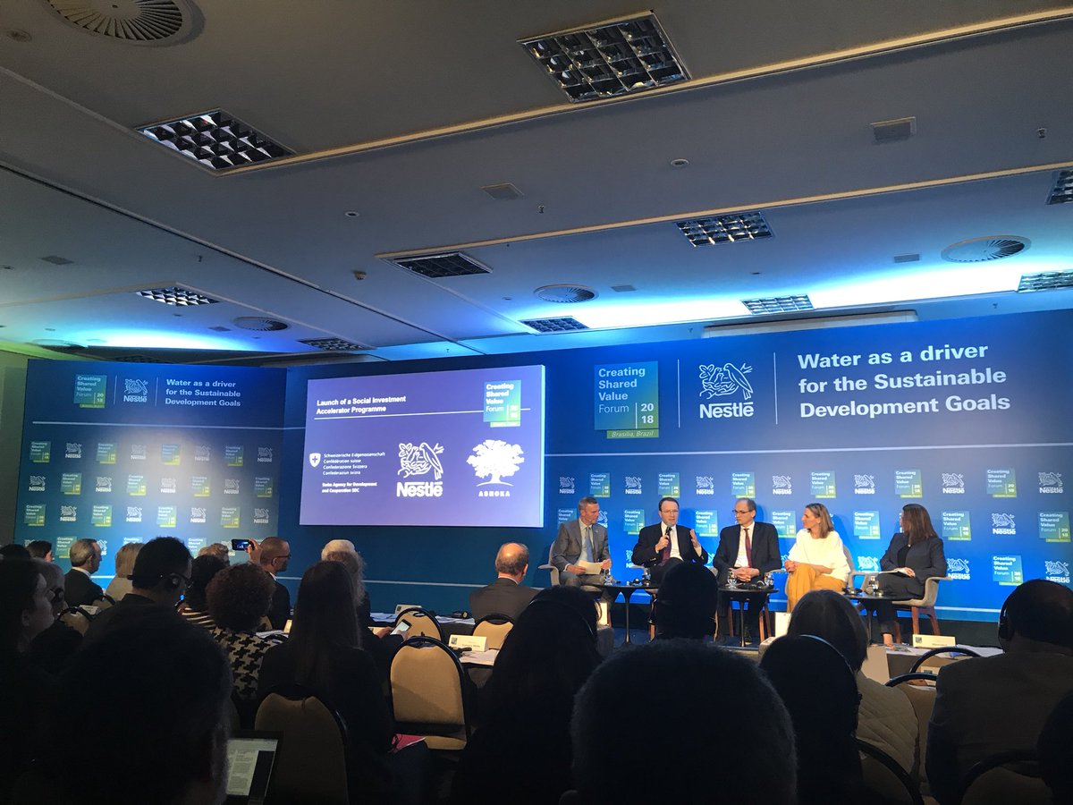 FUNDESA's tweet photo. Director Ejecutivo de @FUNDESA, @jczapata_s participa como invitado en Foro Creación de Valor Compartido 2018 organizado por @Nestle en la Ciudad de #Brasilia #CSVForum.  Este año el tema central es sobre el Agua como un conductor para los Objetivos de Desarrollo Sostenible #ODS https://t.co/ZKgTBb7eoI
