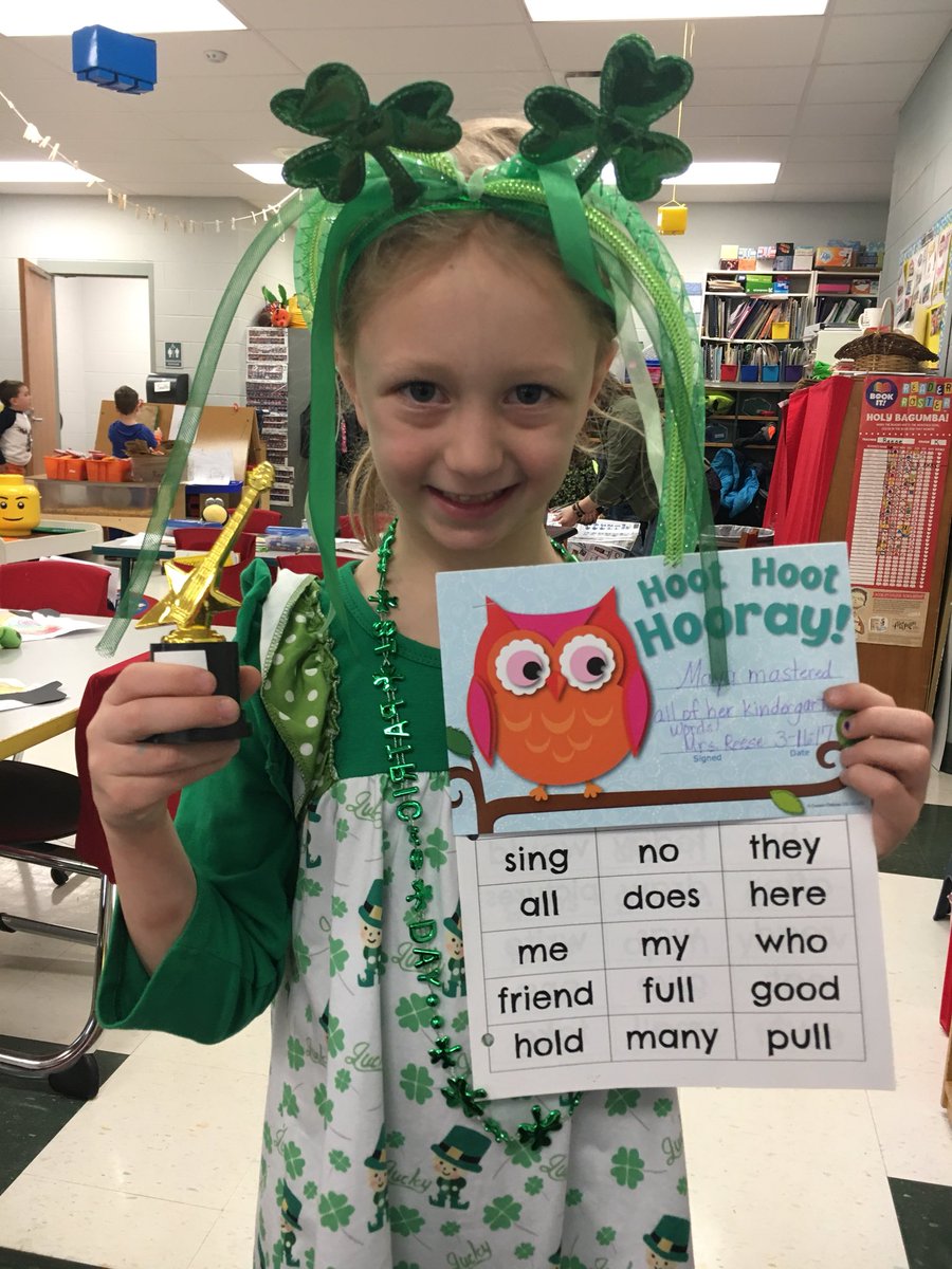 JoleneReese17's tweet photo. Becca, Maya and Taegyn all mastered their kindergarten sight words today! Super proud moment!!!! https://t.co/o1fE2SNRyV
