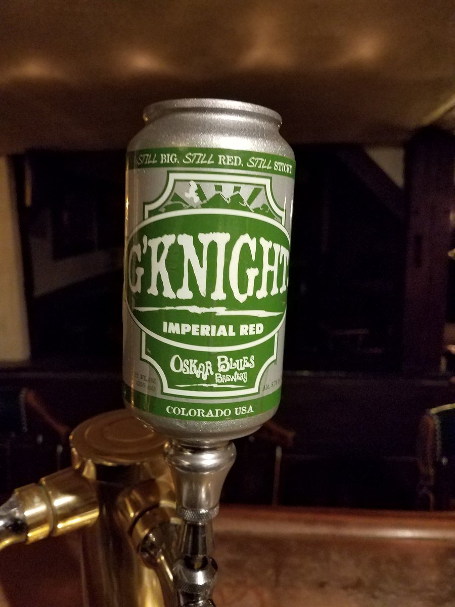 GrainHouseNJ's tweet photo. How about that!! Fresh on #draft @oskarblues #Gknight imperial red #ipa. #CraftBeer #beer #oskarblues
#grainhousenj @BeerMenus #drink #Colorado #newjersey https://t.co/7oy26G05Xt