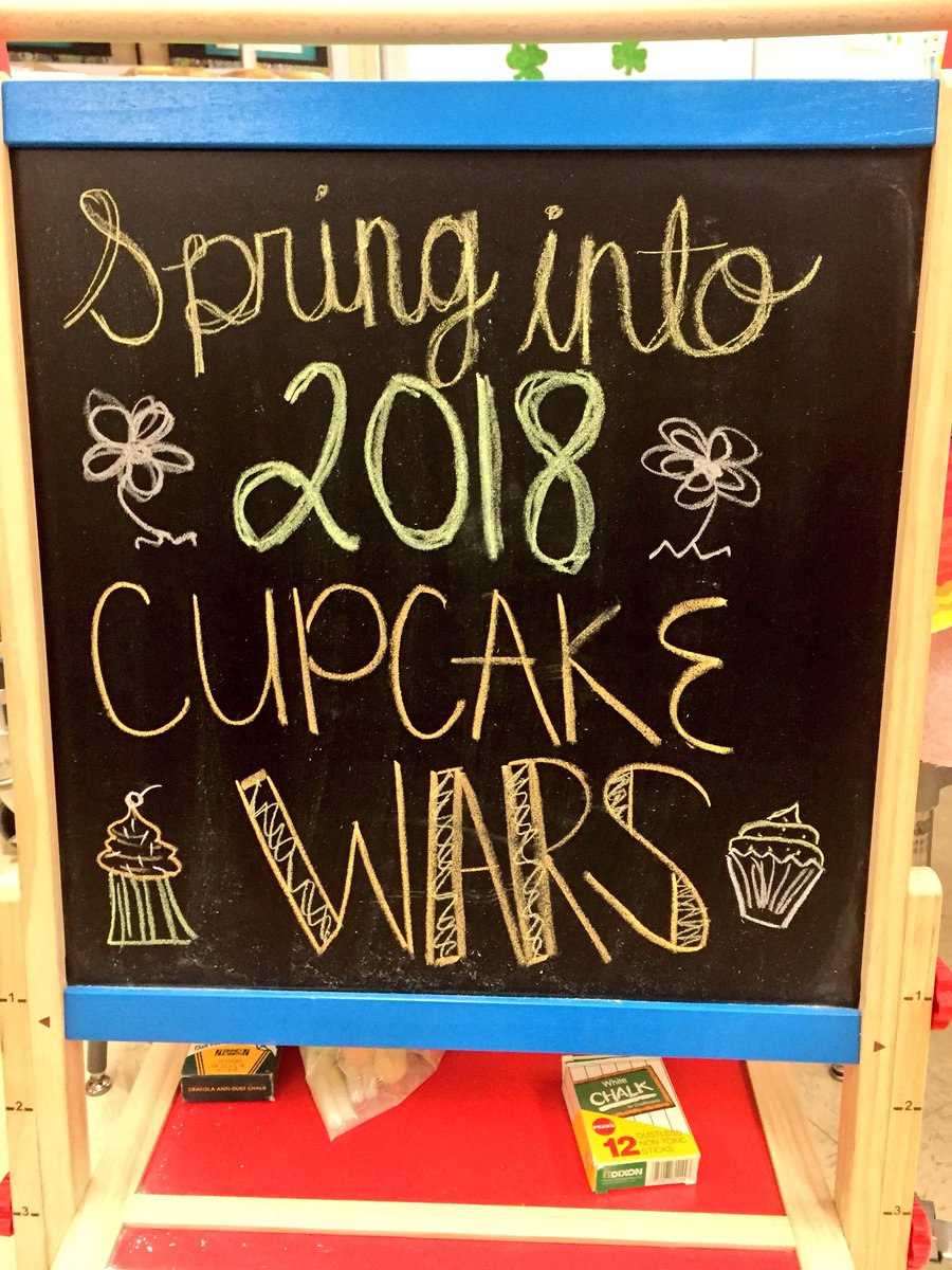 MsZielinskiMHS's tweet photo. Thank you judges for your time and support! I was a very proud teacher today. #cupcakewars #WeAreMehlville #mhsfoodie https://t.co/jXBa3IZSgg
