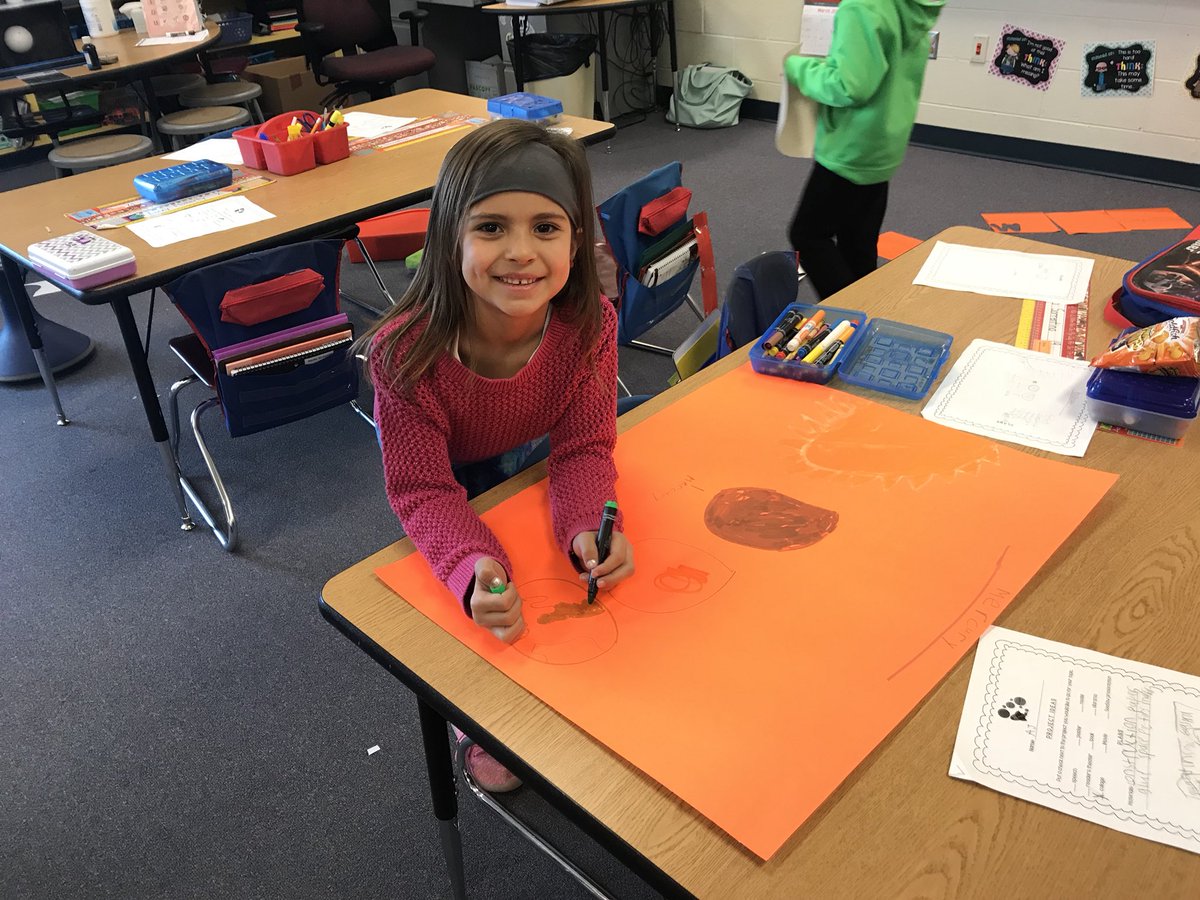 LearnwAnklam's tweet photo. Day 1 of space projects is off to a great start! #KME302 #kaneland302 https://t.co/GeaqCwpZsI
