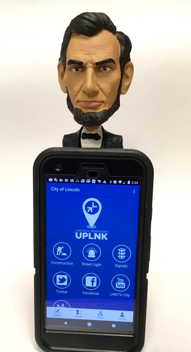 CityOfLincoln's tweet photo. How can Lincoln help you solve a non-emergency issue? Try #UPLNK https://t.co/JM4OVwKXxp #AbeLNK https://t.co/dEFUAcAJcO