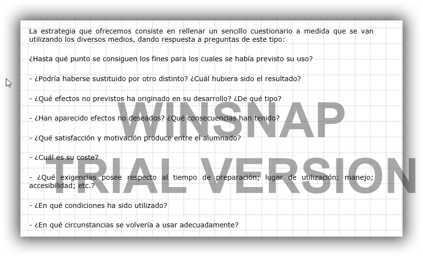 #DDC18_3 Propuesta de Juan José Monedero Moya, de la Universidad de Málaga, para evaluar el material didáctico.