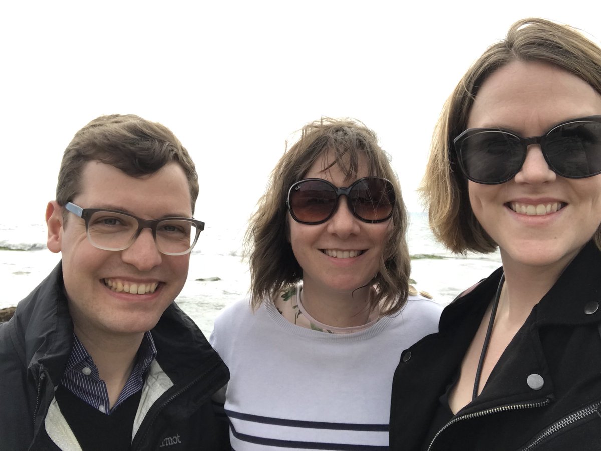 colleentlc's tweet image. Historians at the beach. @ASEH_Resources knows how to conference! #ASEH2018  @LisaHaushofer @lmm_ueller